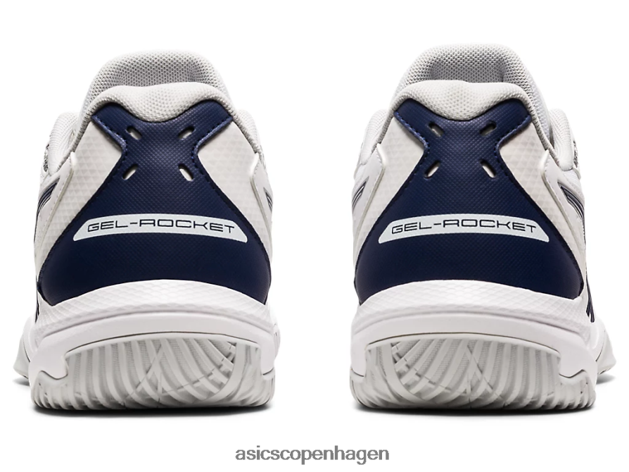 Asics gel-raket 10 hvid/peacoat Z206F63944