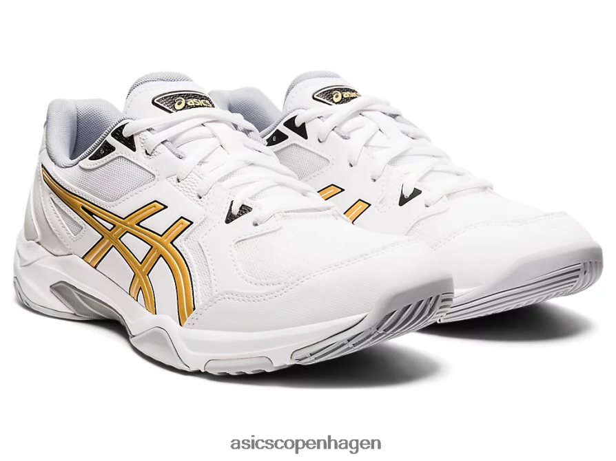 Asics gel-raket 10 hvid/rent guld Z206F61890