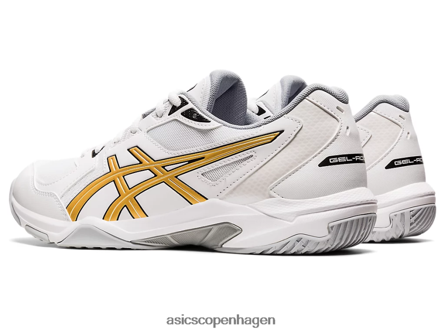 Asics gel-raket 10 hvid/rent guld Z206F61890