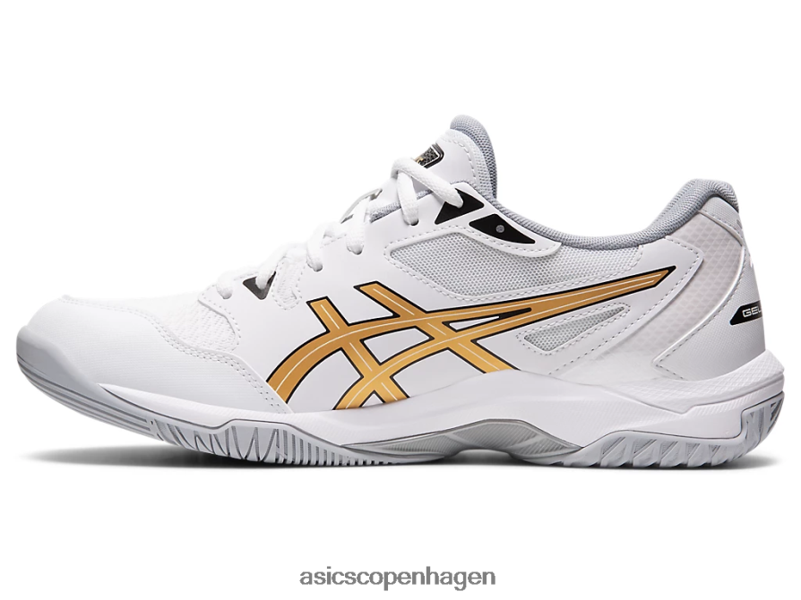 Asics gel-raket 10 hvid/rent guld Z206F61890