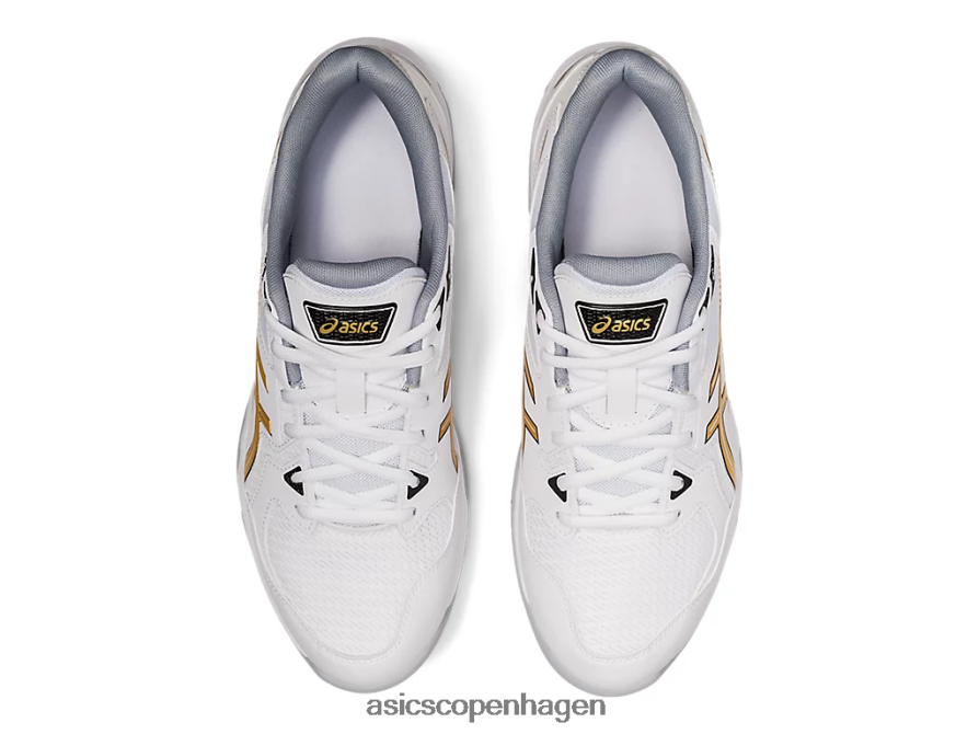 Asics gel-raket 10 hvid/rent guld Z206F61890