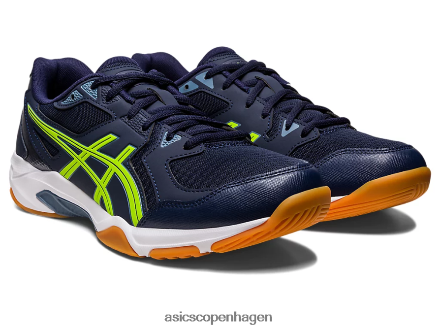Asics gel-raket 10 midnat/hazard grøn Z206F6407