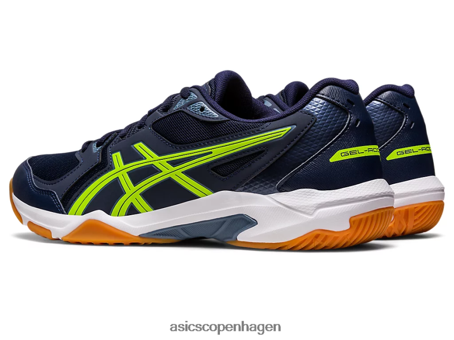 Asics gel-raket 10 midnat/hazard grøn Z206F6407