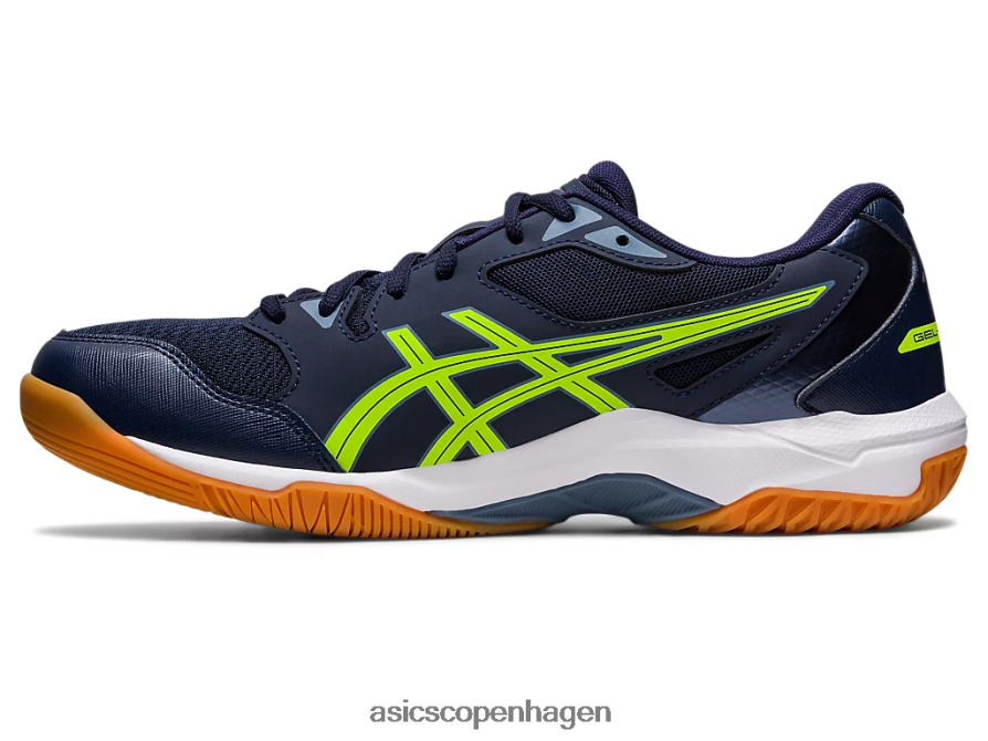 Asics gel-raket 10 midnat/hazard grøn Z206F6407