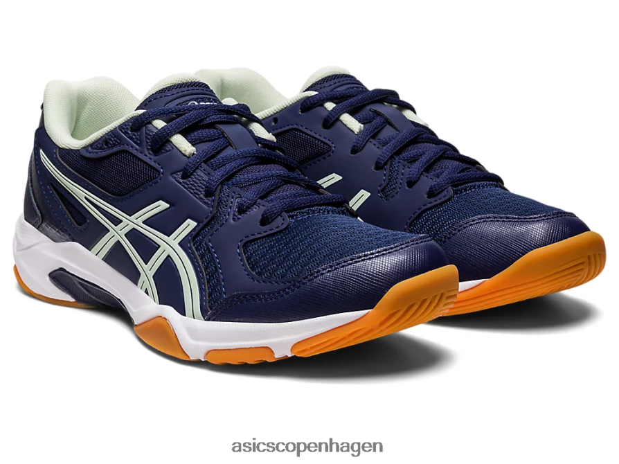 Asics gel-raket 10 peacoat/hviskegrøn Z206F62540