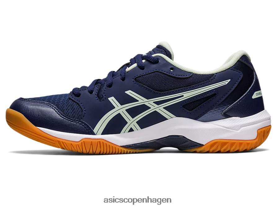 Asics gel-raket 10 peacoat/hviskegrøn Z206F62540