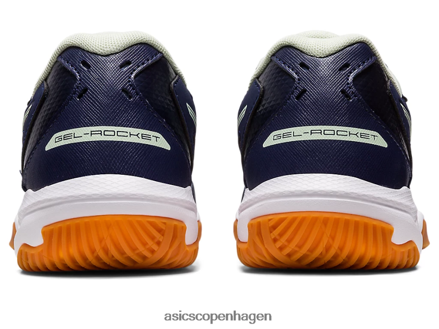 Asics gel-raket 10 peacoat/hviskegrøn Z206F62540