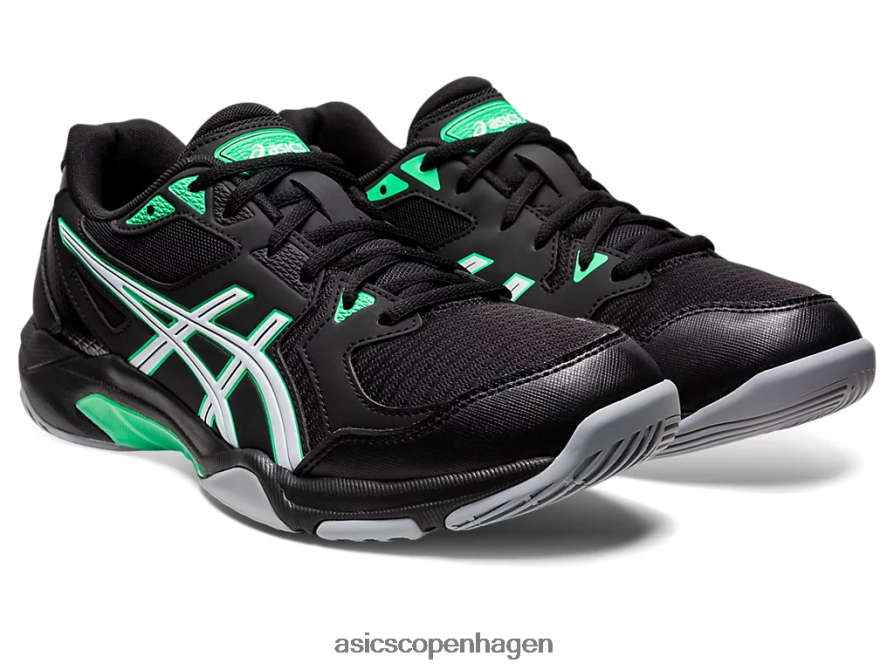 Asics gel-raket 10 sort/nyt blad Z206F61150