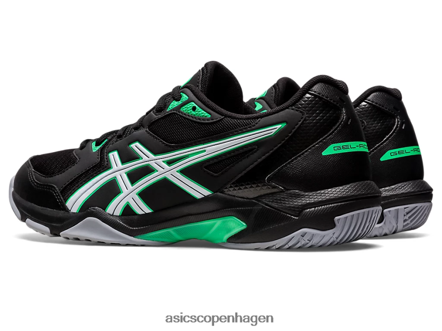 Asics gel-raket 10 sort/nyt blad Z206F61150
