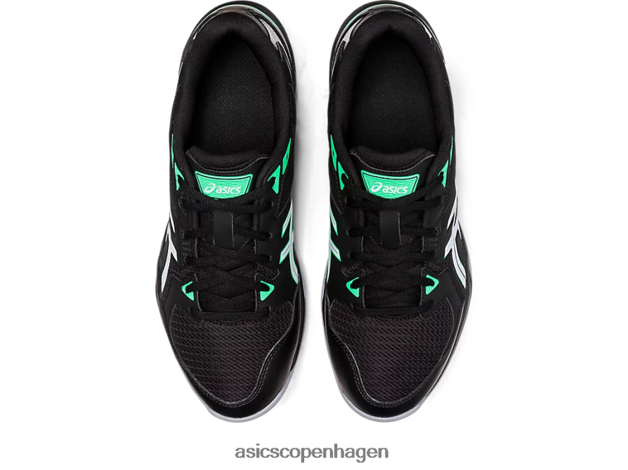 Asics gel-raket 10 sort/nyt blad Z206F61150