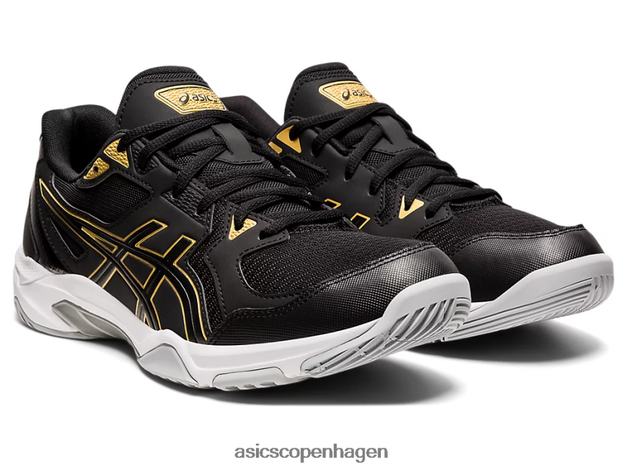 Asics gel-raket 10 sort/rent guld Z206F61888