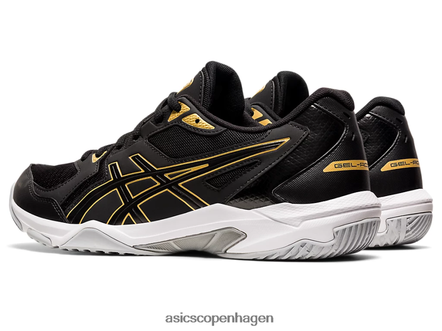 Asics gel-raket 10 sort/rent guld Z206F61888
