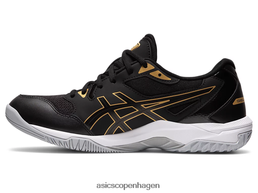 Asics gel-raket 10 sort/rent guld Z206F61888