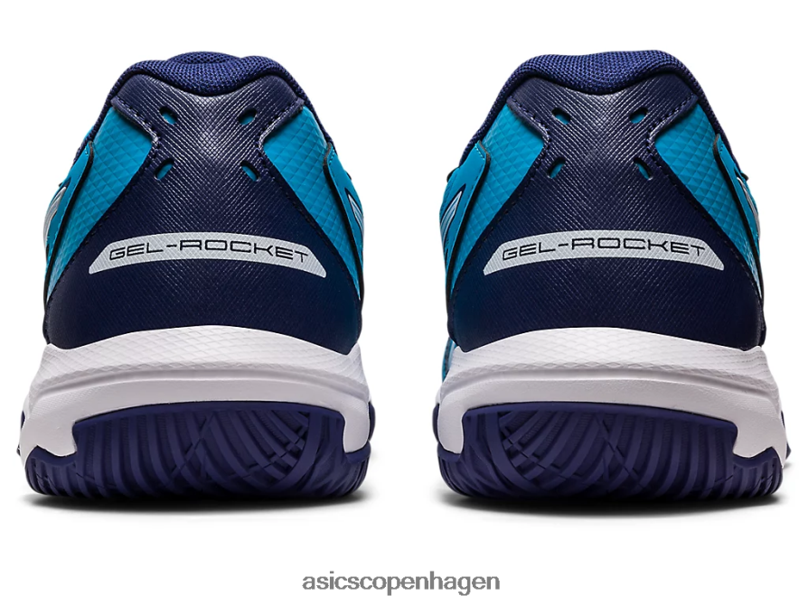 Asics gel-raket 10 ø blå/hvid Z206F6461