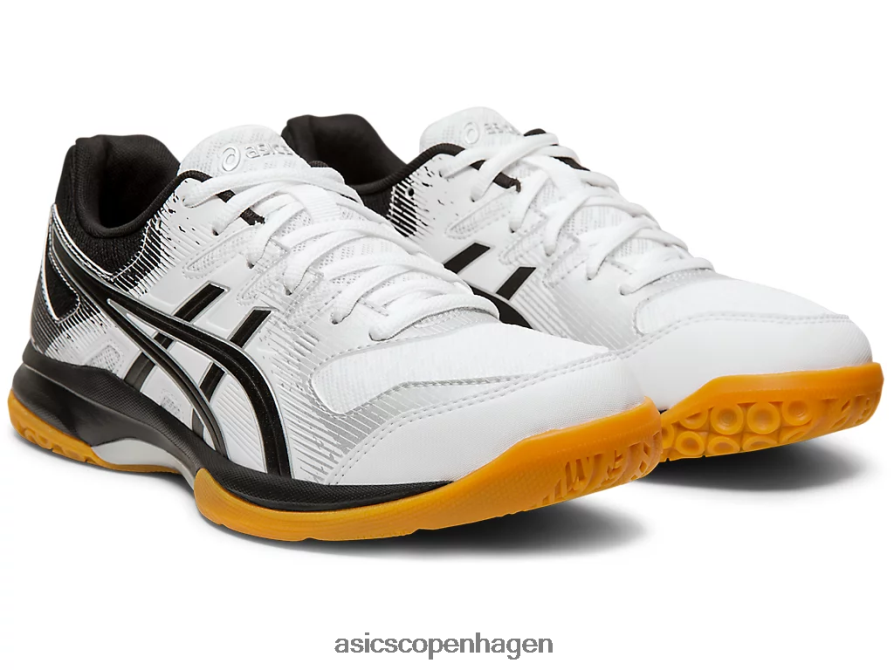 Asics gel-raket 9 hvid sort Z206F64208