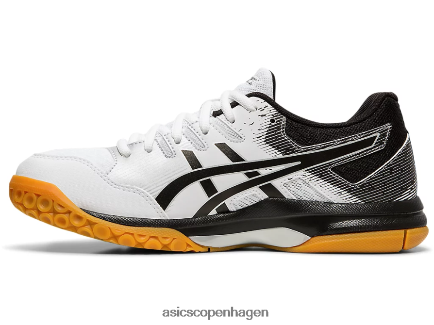 Asics gel-raket 9 hvid sort Z206F64208