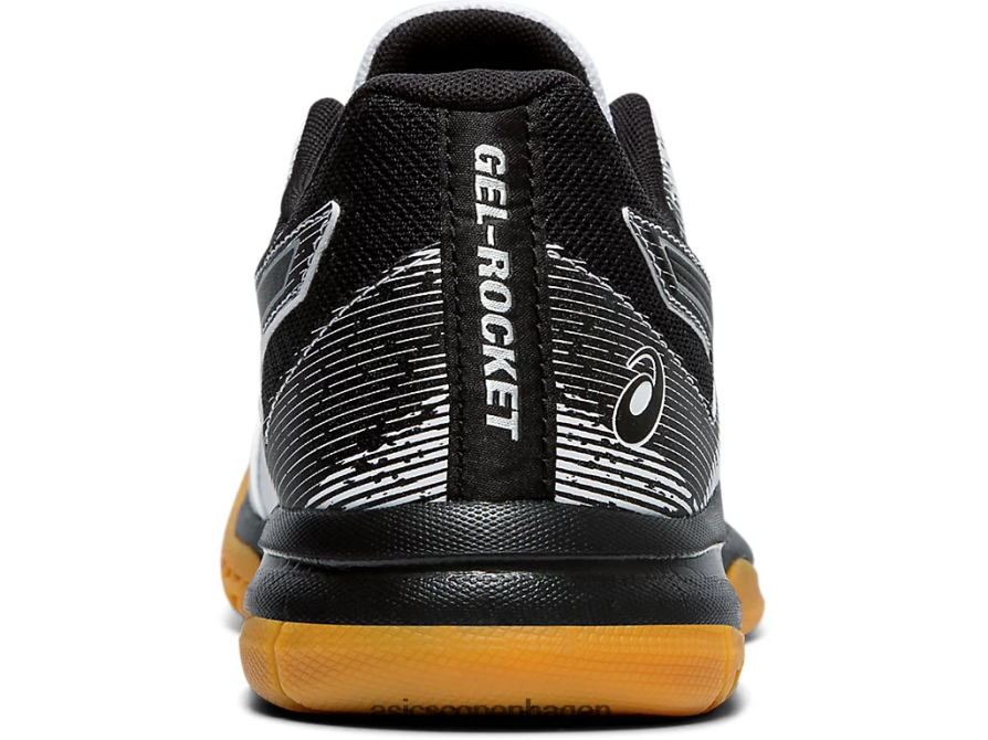 Asics gel-raket 9 hvid sort Z206F64208