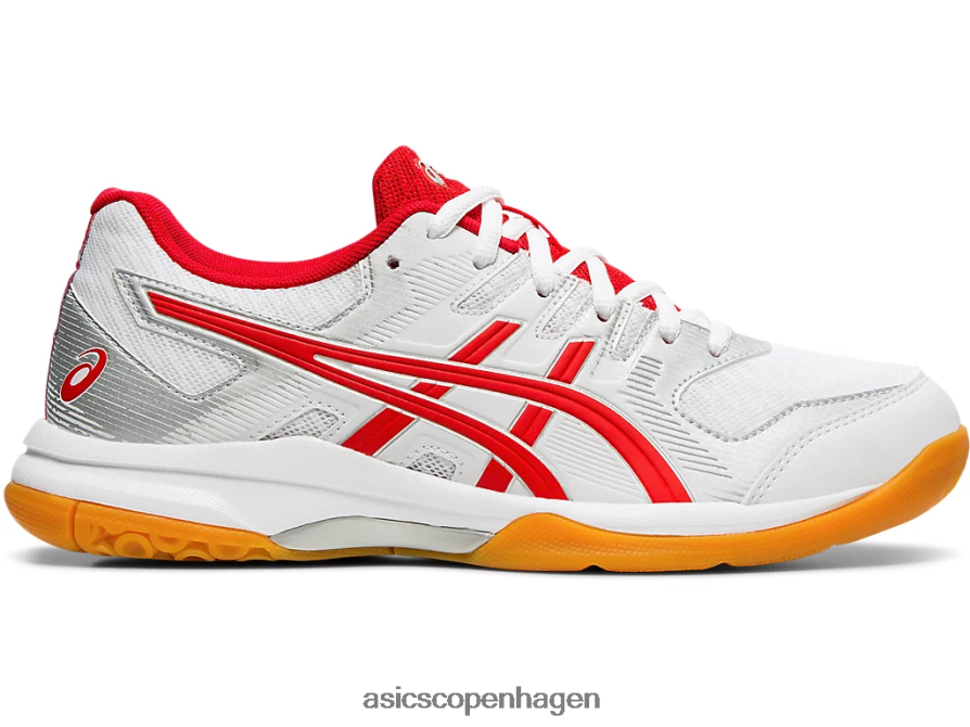 Asics gel-raket 9 hvid/klassisk rød Z206F64202