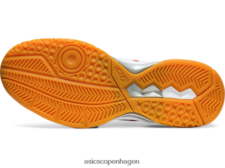 Asics gel-raket 9 hvid/klassisk rød Z206F64202