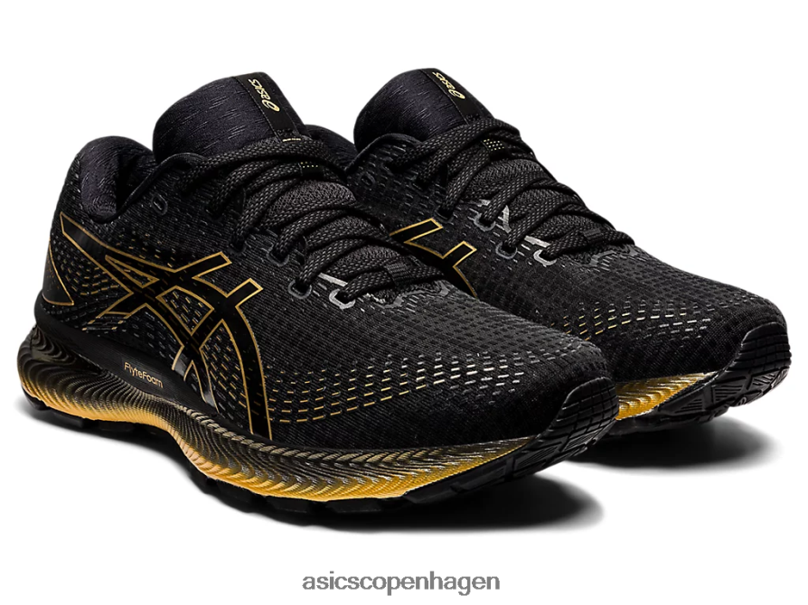 Asics gel-saiun sort/rent guld Z206F61739