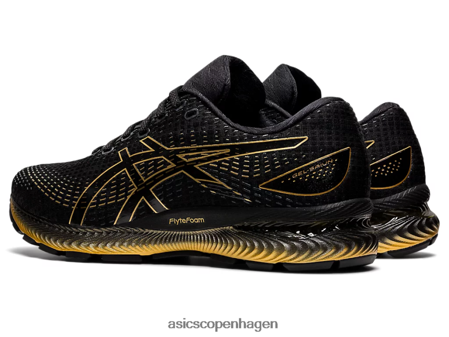 Asics gel-saiun sort/rent guld Z206F61739