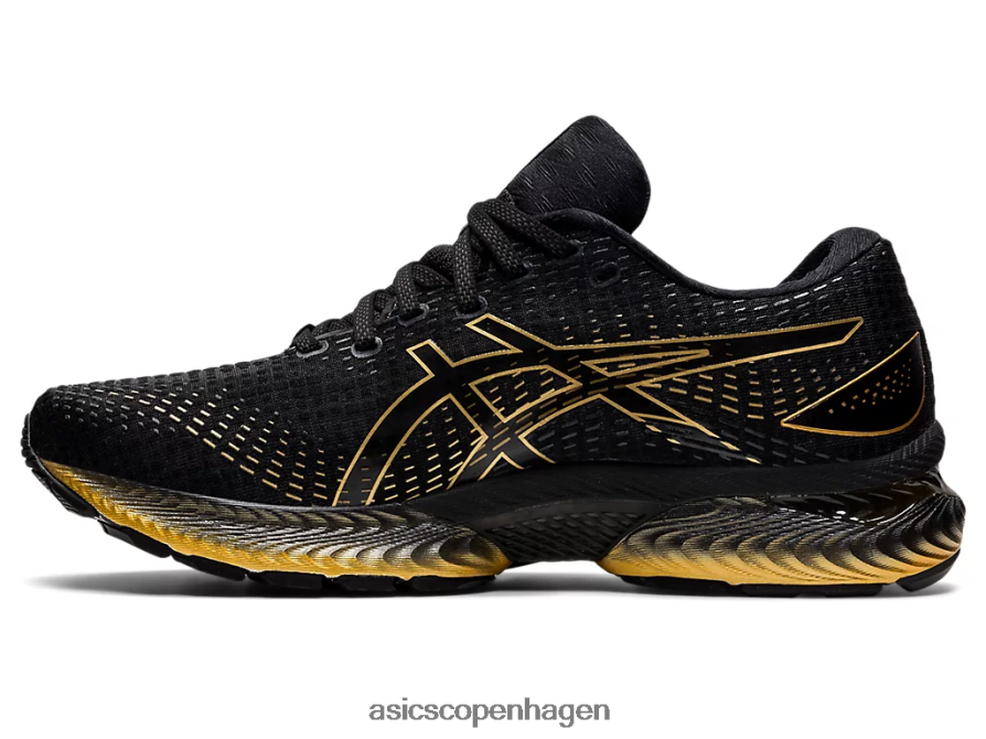 Asics gel-saiun sort/rent guld Z206F61739
