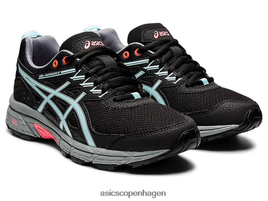 Asics gel-sangaku 2 sort/klar blå Z206F62601