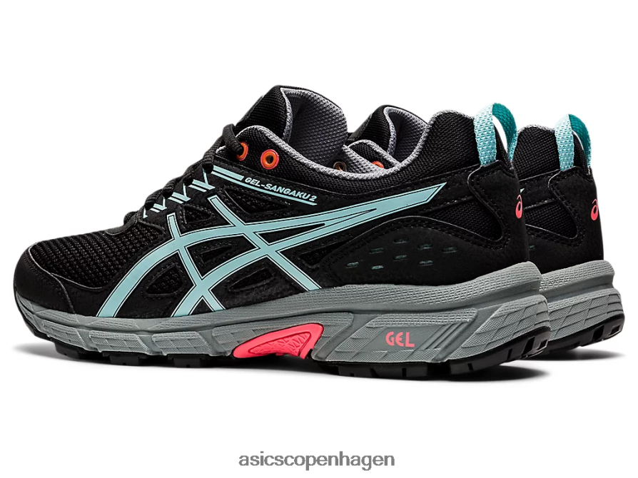 Asics gel-sangaku 2 sort/klar blå Z206F62601