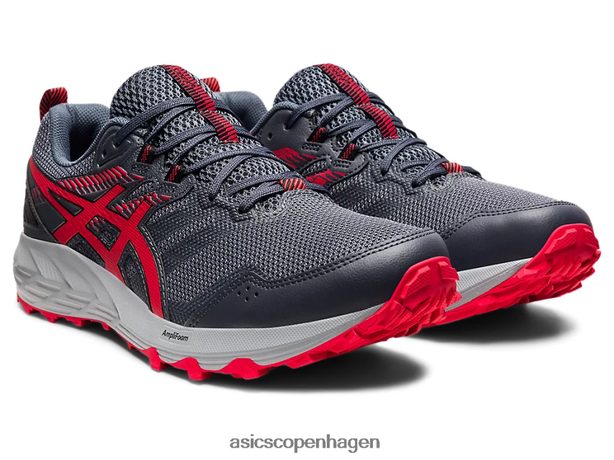 Asics gel-sonoma 6 holder grå/elektrisk rød Z206F61777