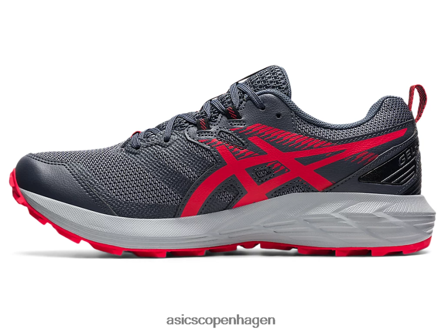 Asics gel-sonoma 6 holder grå/elektrisk rød Z206F61777