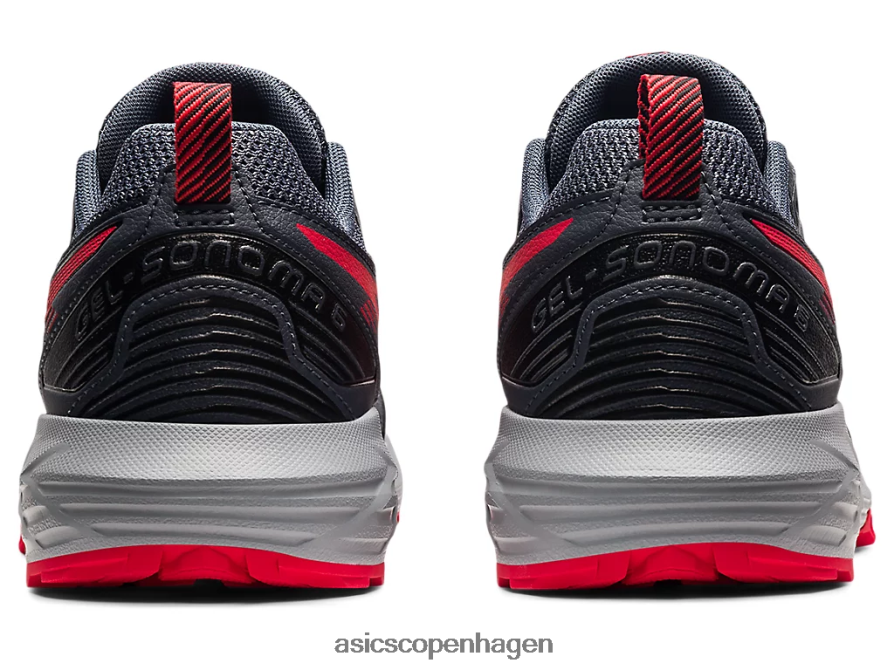 Asics gel-sonoma 6 holder grå/elektrisk rød Z206F61777