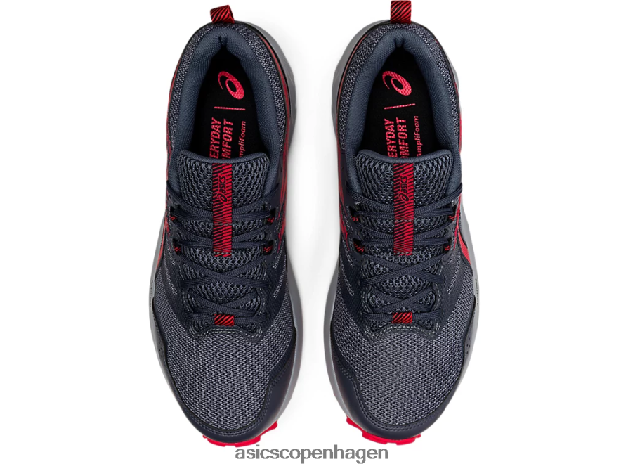 Asics gel-sonoma 6 holder grå/elektrisk rød Z206F61777