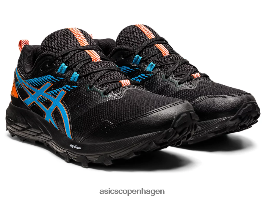 Asics gel-sonoma 6 sort/digital aqua Z206F61952