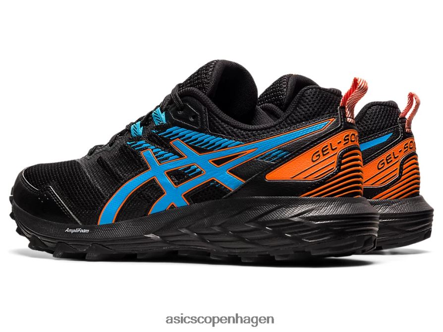 Asics gel-sonoma 6 sort/digital aqua Z206F61952