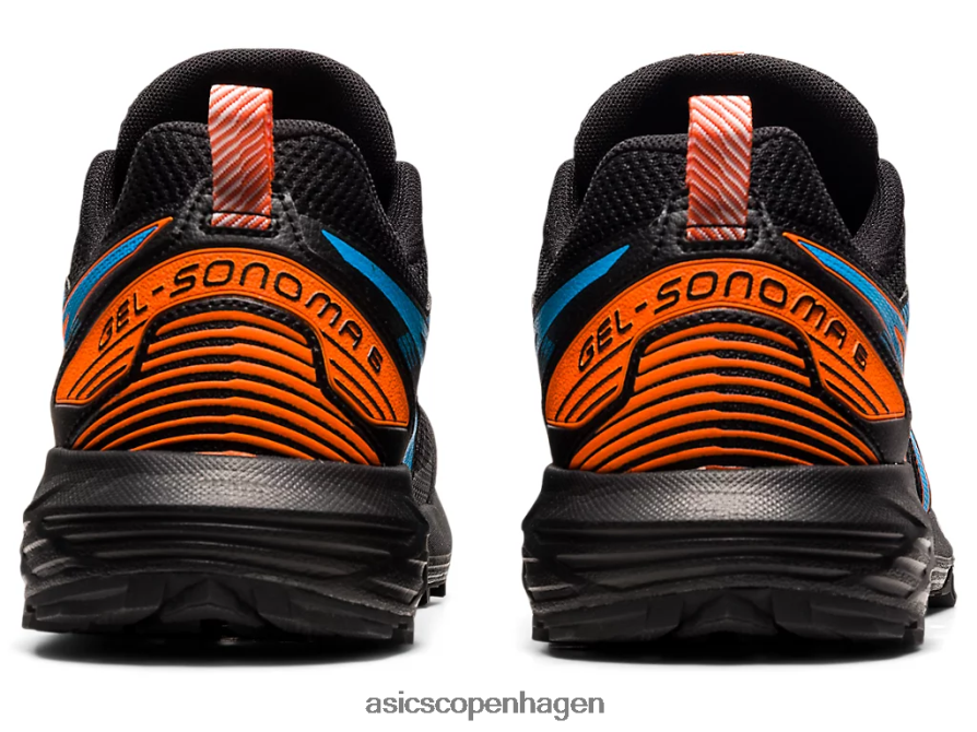 Asics gel-sonoma 6 sort/digital aqua Z206F61952