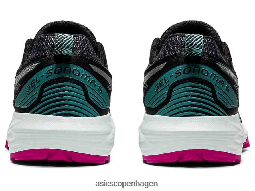 Asics gel-sonoma 6 sort/ren sølv Z206F63558
