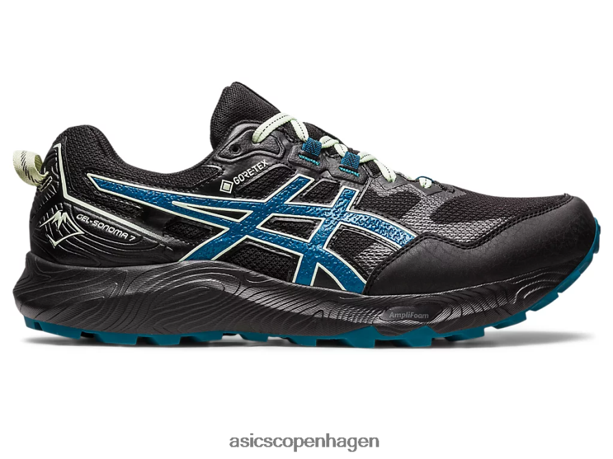 Asics gel-sonoma 7 gtx sort/blæk blågrøn Z206F6244