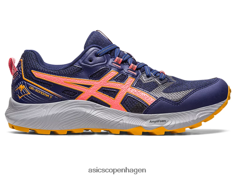 Asics gel-sonoma 7 indigo blå/papaya Z206F62215