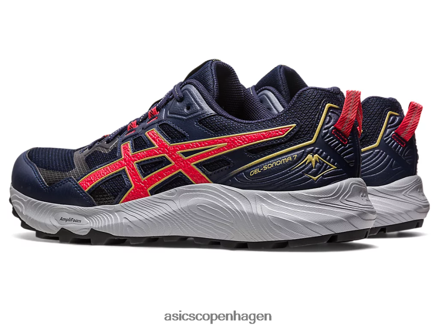 Asics gel-sonoma 7 midnat/elektrisk rød Z206F6116
