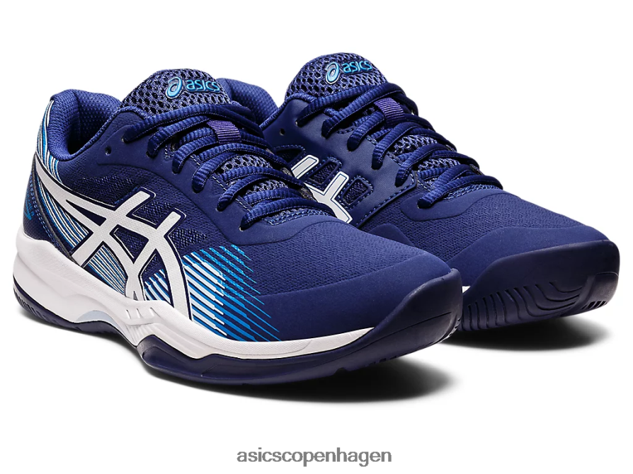 Asics gel-spil 8 dykke blå/hvid Z206F63098