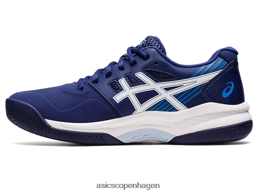 Asics gel-spil 8 dykke blå/hvid Z206F63098