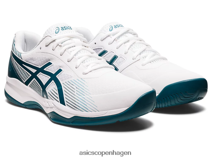 Asics gel-spil 8 hvid/fløjlsfyr Z206F61246