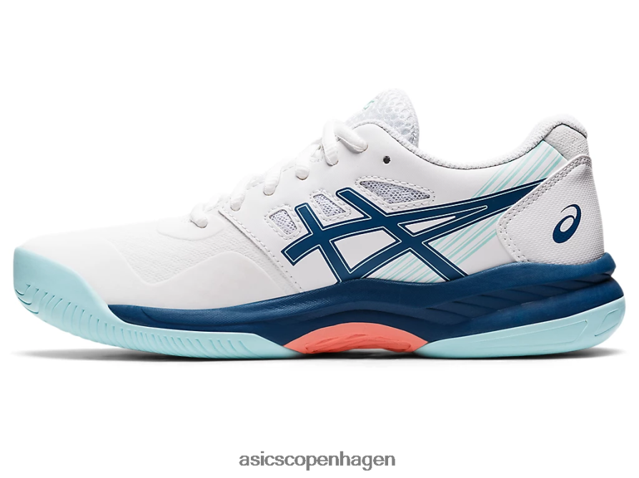 Asics gel-spil 8 hvid/lys indigo Z206F63532