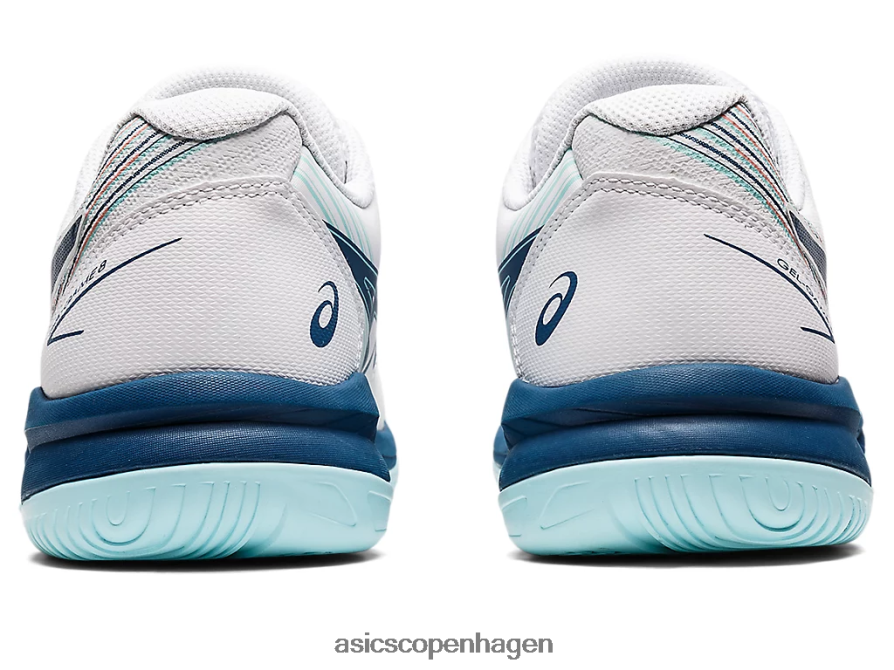 Asics gel-spil 8 hvid/lys indigo Z206F63532