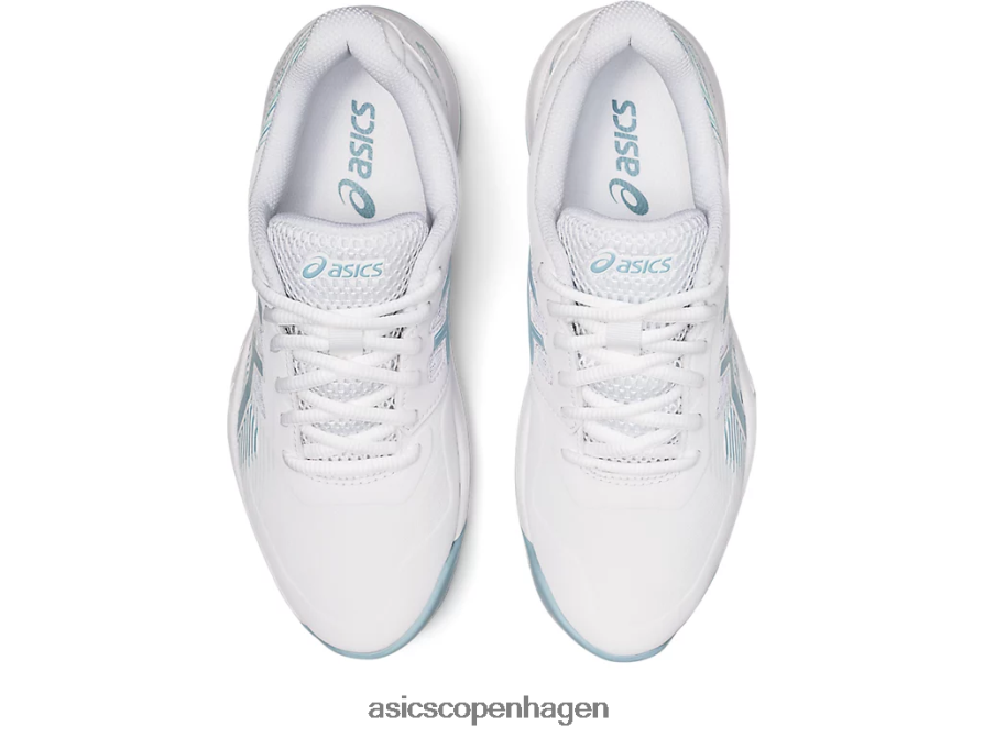 Asics gel-spil 8 hvid/røgblå Z206F63192