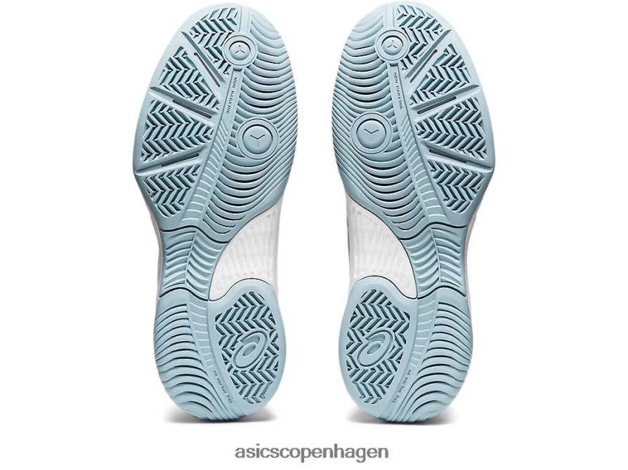 Asics gel-spil 8 hvid/røgblå Z206F63192