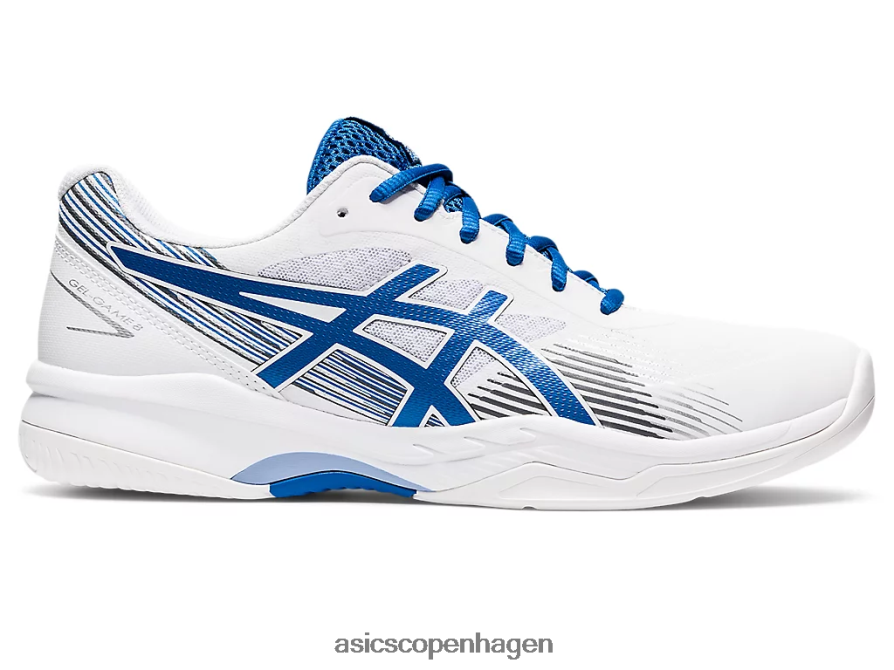 Asics gel-spil 8 hvid/søkørsel Z206F61289