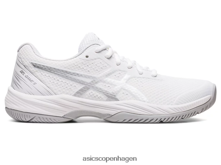 Asics gel-spil 9 hvid/ren sølv Z206F62417