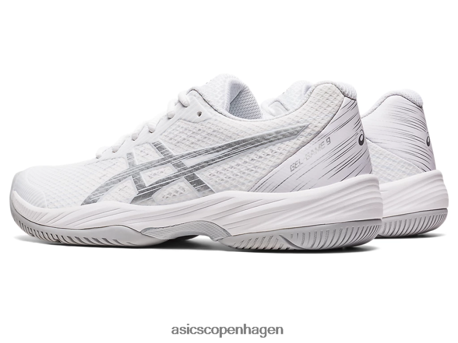Asics gel-spil 9 hvid/ren sølv Z206F62417