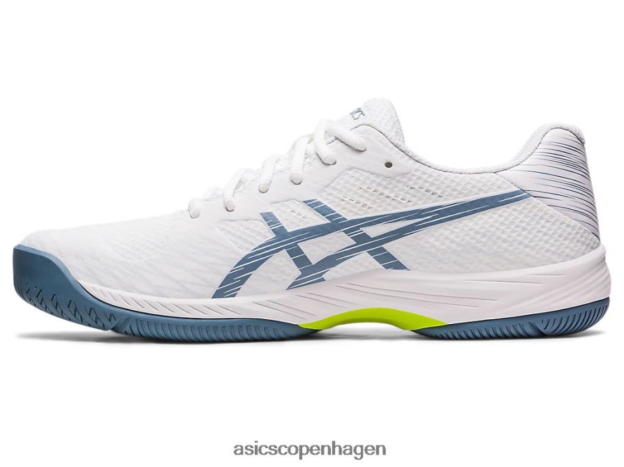 Asics gel-spil 9 hvid/stålblå Z206F6410
